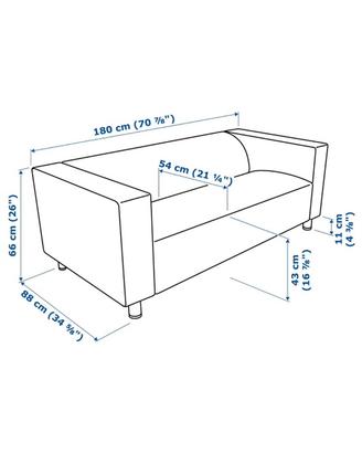 Divano klippan IKEA