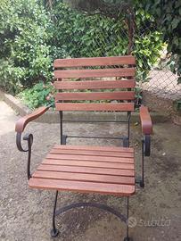 sedie da giardino