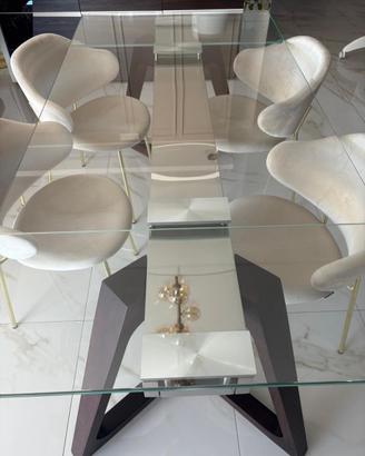 Tavolo da pranzo allungabile