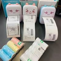 Mini stampante bluetooth per etichette e immagini