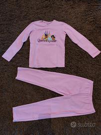 PIJAMA DISNEY PRINCESS ETÁ 11-12 ANNI TEZENIS