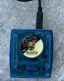 Interfaccia USB DMX Sunlite per controllo luci – F