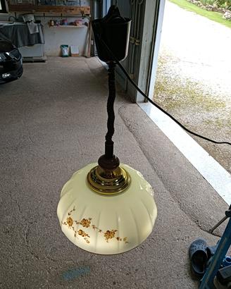lampadario da cucina vintage 