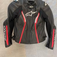 Giacca moto donna in pelle (Alpinestar stella)