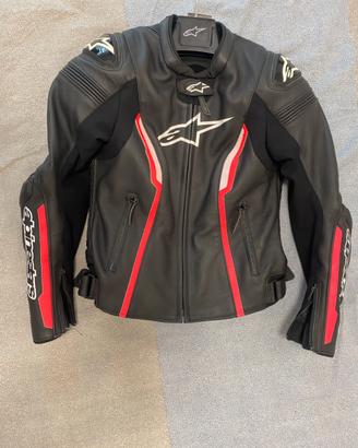 Giacca moto donna in pelle (Alpinestar stella)