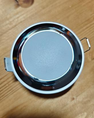 AURA Faretto cromato da incasso LED 5W 3000K