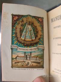 Libro Antico 1906 - Petit Manuel du Pèlerin 