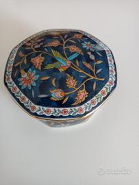 Scatola porcellana giapponese con coperchio