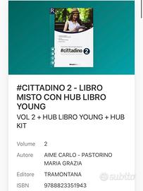 #CITTADINO 2 - LIBRO MISTO CON HUB LIBRO YOUNG VOL