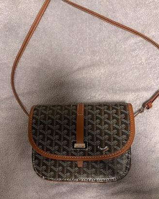 Tracolla goyard marrone