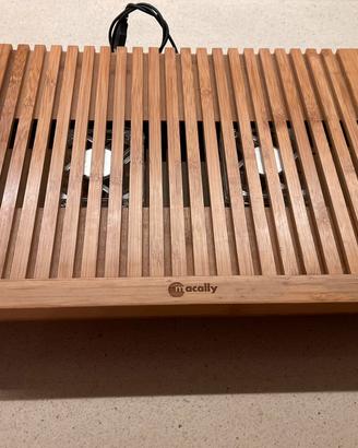 Base di raffreddamento Pc Macally eco fan pro