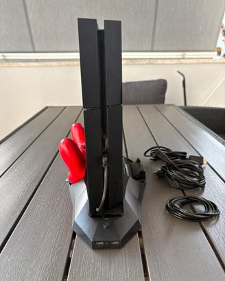 PS4 con joystick e base raffredamento e ricarica