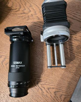 SOFFIETTO ZEISS IKON MACRO CONTAREX + SEIMAX ZOOM