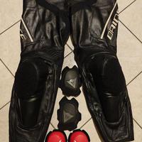 Pantaloni pelle Dainese delta 3 tg 52
