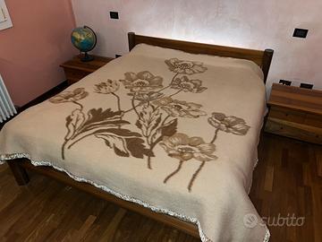 Coperta matrimoniale in pura lana vergine Somma