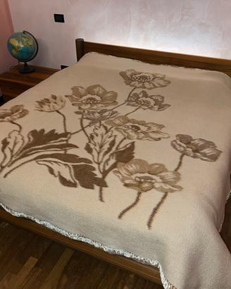 Coperta matrimoniale in pura lana vergine Somma