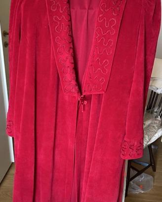 vestaglia rossa ~ tg 48 lunga