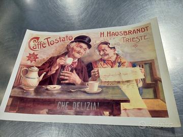 locandina caffè Hausbrandt 