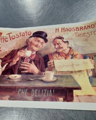 locandina caffè Hausbrandt 