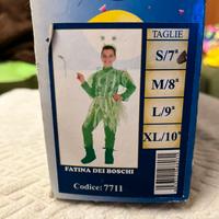 Vestito fatina del bosco 7 anni