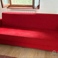 Divano rosso