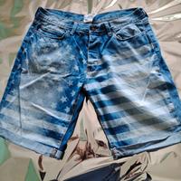 pantaloncini jeans uomo taglia 50