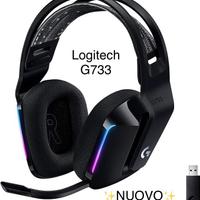Cuffie Gaming Logitech G733 LIGHTSPEED Nere NUOVE
