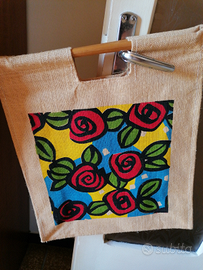 Borsa etnica jute ecosostenibile