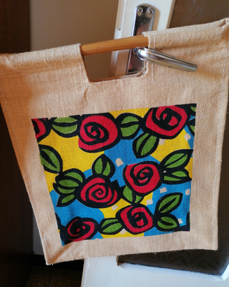 Borsa etnica jute ecosostenibile