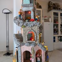 Presepe su base circolare girevole