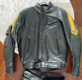 Tuta in vera pelle 
