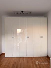 Armadio bianco laccato usato poco