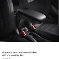 Bracciolo Smart 453 Originale NUOVO (CON STAFFA)