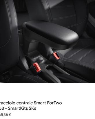 Bracciolo Smart 453 Originale NUOVO (CON STAFFA)