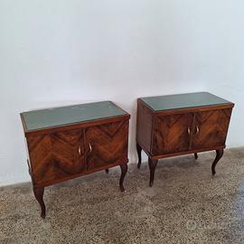 Coppia di comodini anni '50