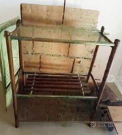 CARRELLO PORTA TV VINTAGE