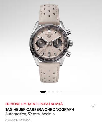 Tag heuer carrera chronograph 
