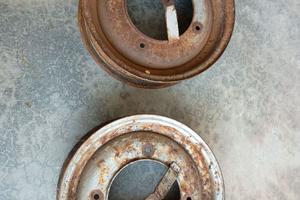 2 cerchio Fiat 500 F L storica da restaurare
