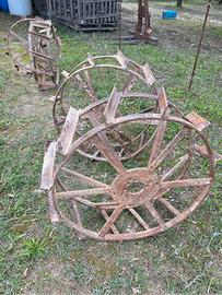 ruote ferro per motocoltivatore
