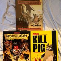 Lotto 3 fumetti Zannablù - Parodie