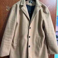 Cappotto da uomo color cammello