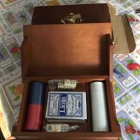 SCATOLA DA POKER A FORMA DI LIBRO