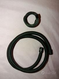 set collane e anello breil, regolabili, unisex 