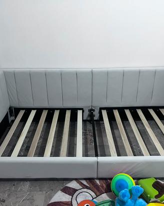 Letto singolo con materasso