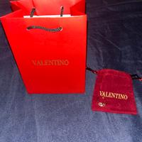 Anello Valentino nuovo con Shopping Bag