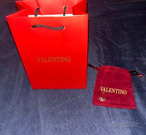 Anello Valentino nuovo con Shopping Bag