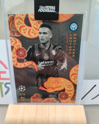 Lautaro Martínez 3/10 Lunar New Year Topps 