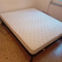 Letto completo di rete e materasso