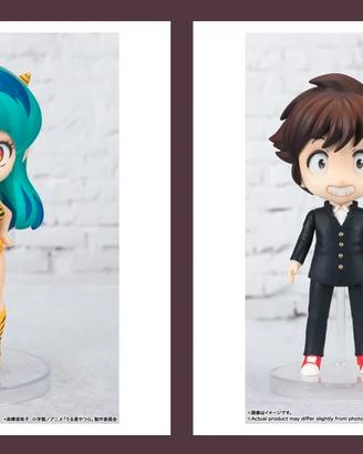 Set 2 mini figure Lamù Urusei Yatsura Ataru