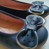 Ballerine in pelle bambina